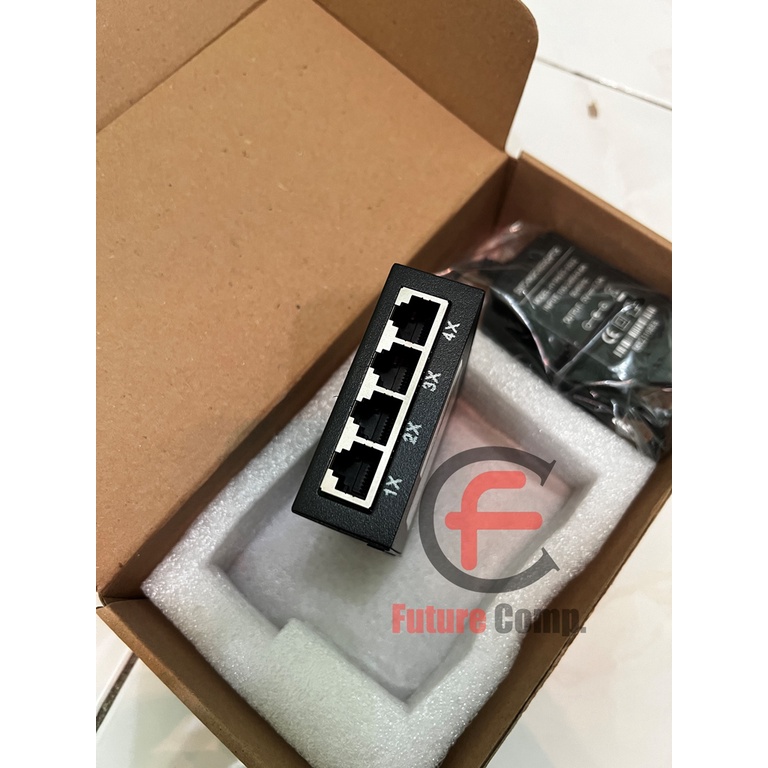 Media Converter 2F4E 2 port Fiber dan 4 Port Lan