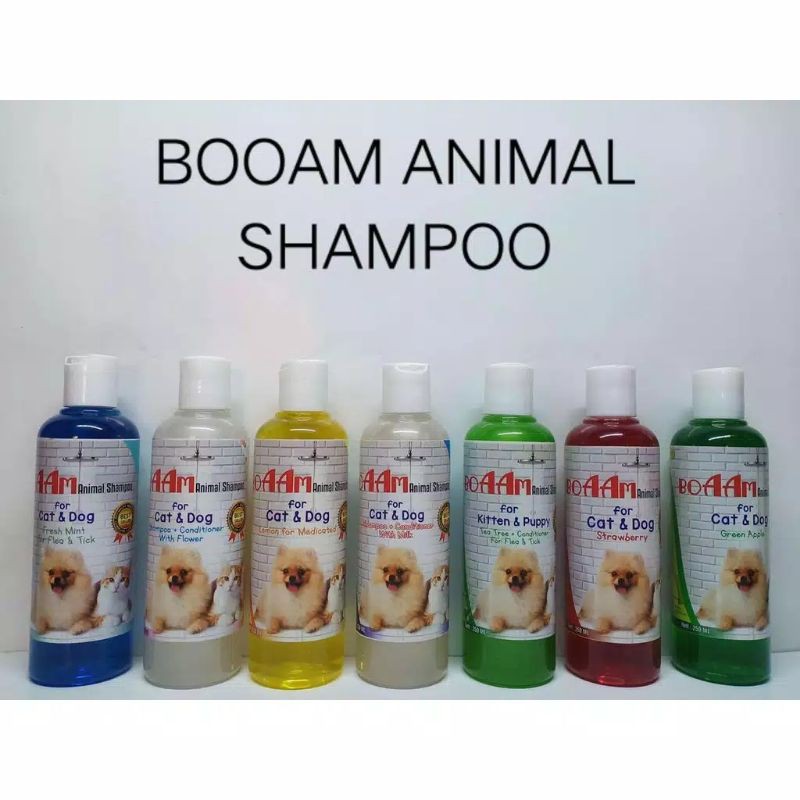 shampoo boaam 250ml / shampoo anjing / shampoo kucing / boaam shampoo 250ml