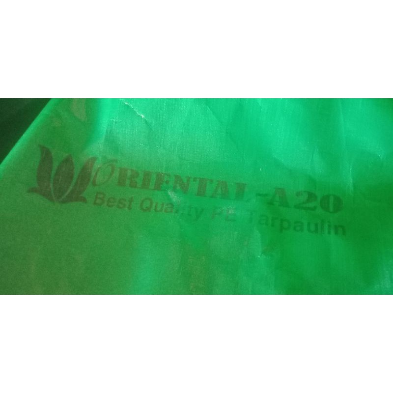 Terpal Plastik type A20 korea A20S + UV merk luky star dan A30