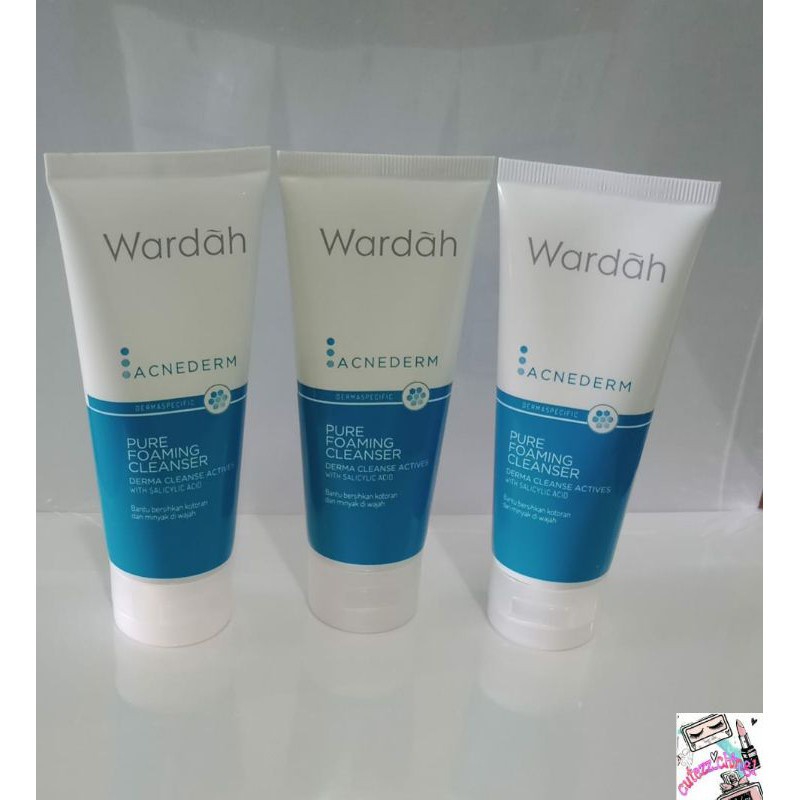 Wardah Acnederm Pure Foaming Cleanser 60 ml