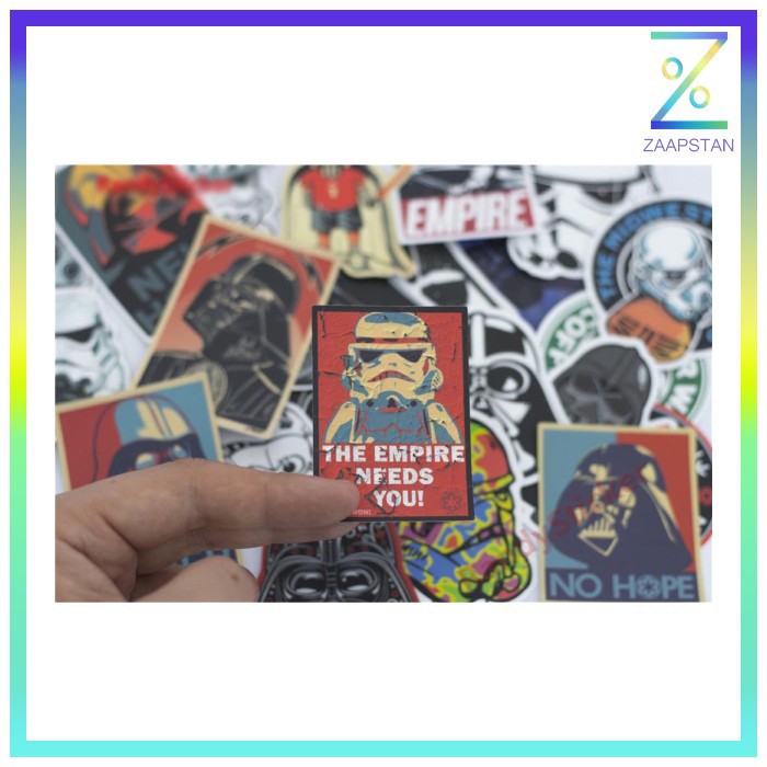 Stiker Tempel Star Wars 25 PCS