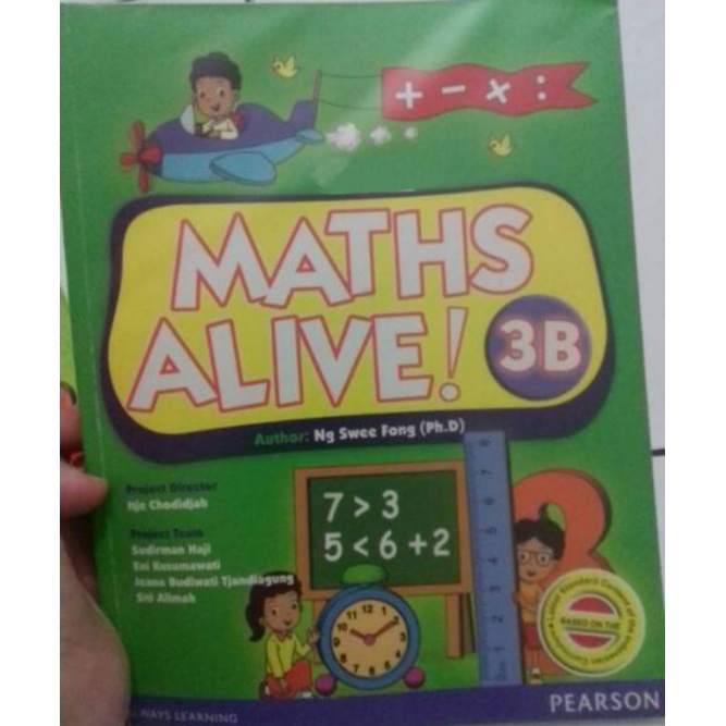 Buku Mate Maths Alive 3B -3A