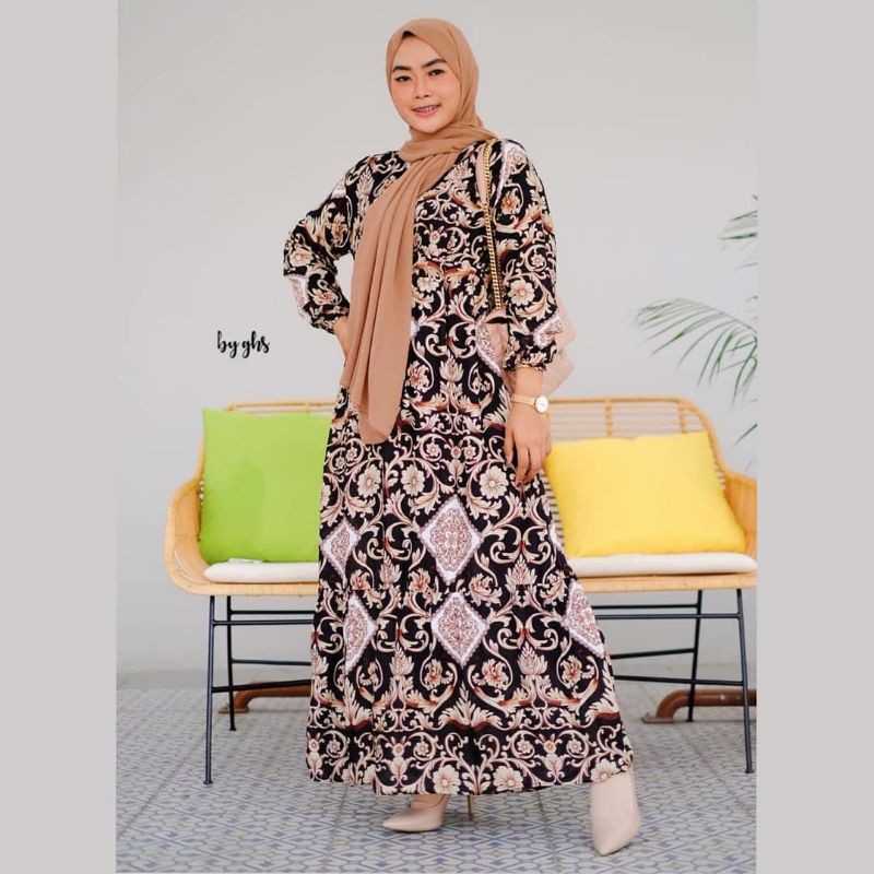 GAMIS NAJLA SULTAN BUSUI DAILY DRESS RAYON VISCOSE