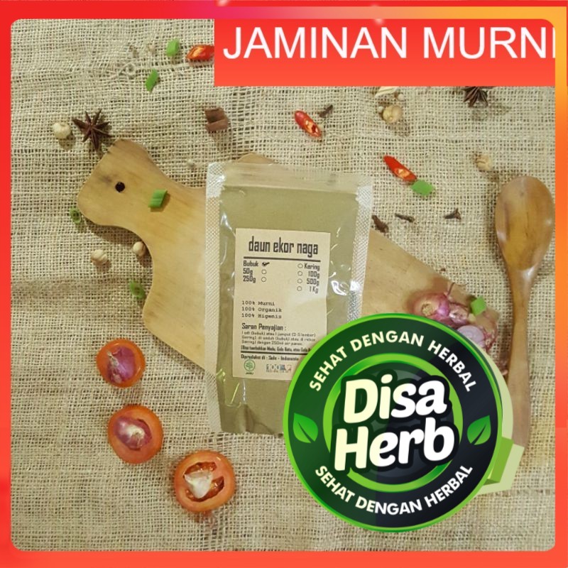 

DAUN EKOR NAGA BUBUK 100 GRAM - Rhaphidophora Pinnata Schott - MURNI - JSR - REMPAH