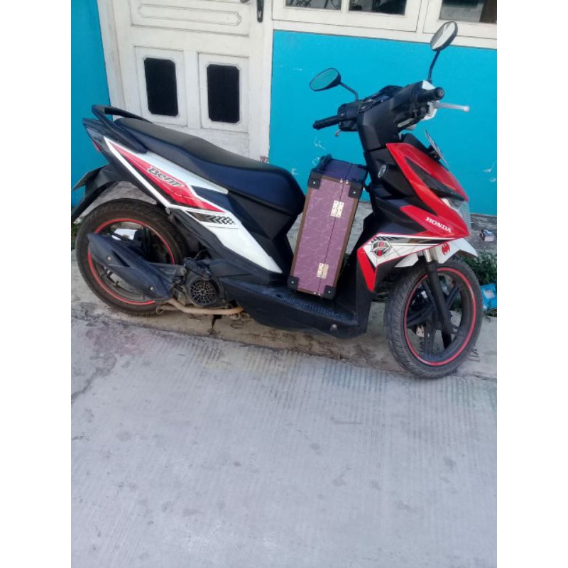 BEAUTYCASE MINI 42CM TROLI DALAM BISA DIBAWA MOTOR