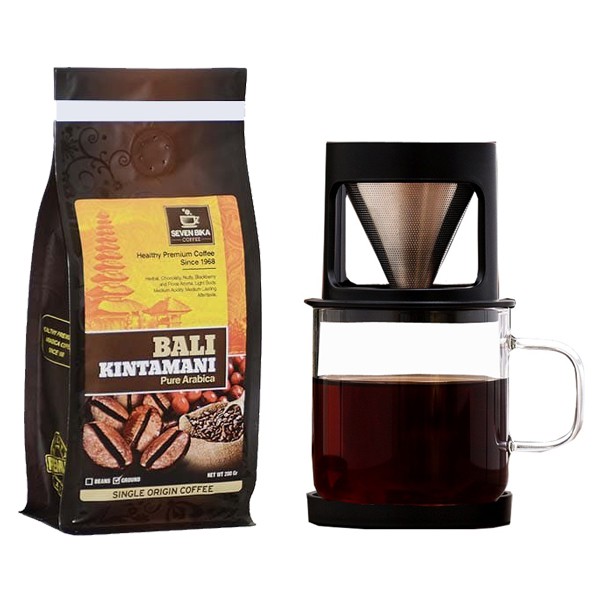 

Bundling Seven Bika Coffee Bali 200 gr dan Stainless Dripper 300 ml