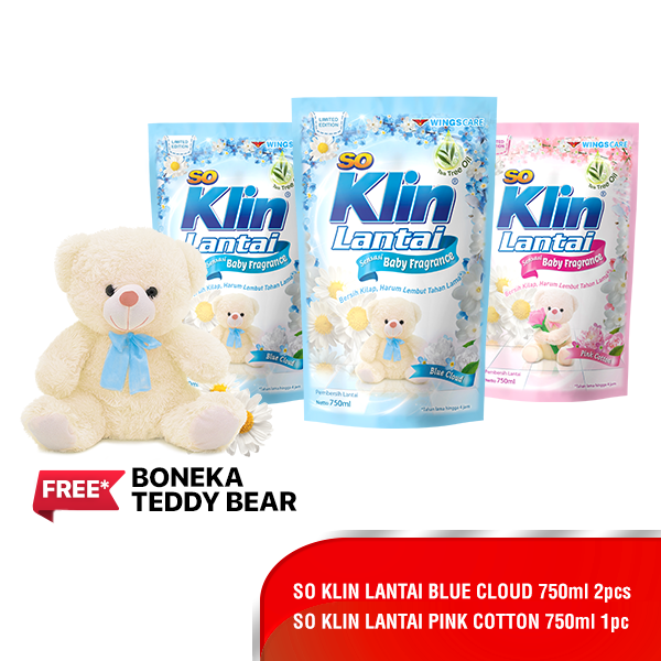 Paket So Klin Lantai Baby Fragrance A