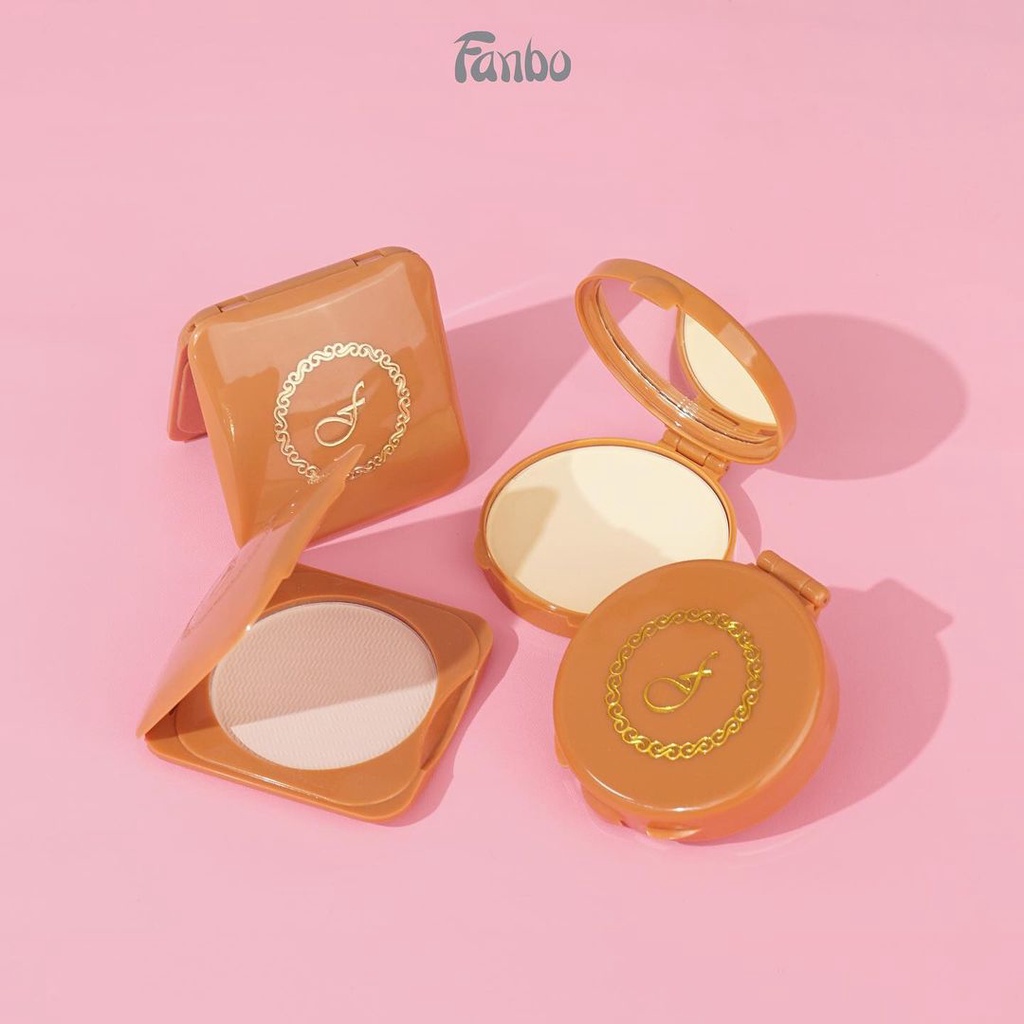 Fanbo Gold Compact Powder/Bedak Compact
