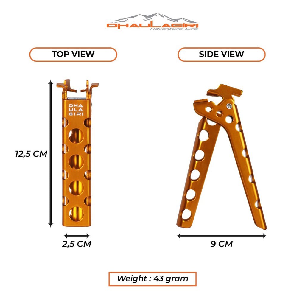 (COD) Pot Handle Atau Penjepit Panci Nesting Dhaulagiri/gagang nesting kemping