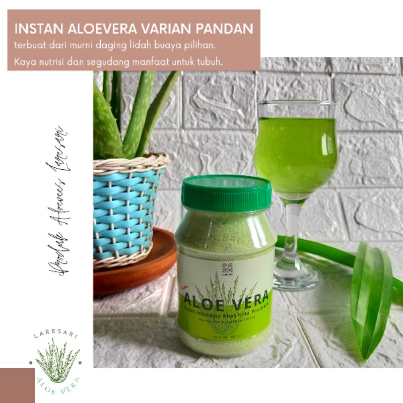 

Minuman Instan Aloe Vera Lidah Buaya LARESARI Kesehatan