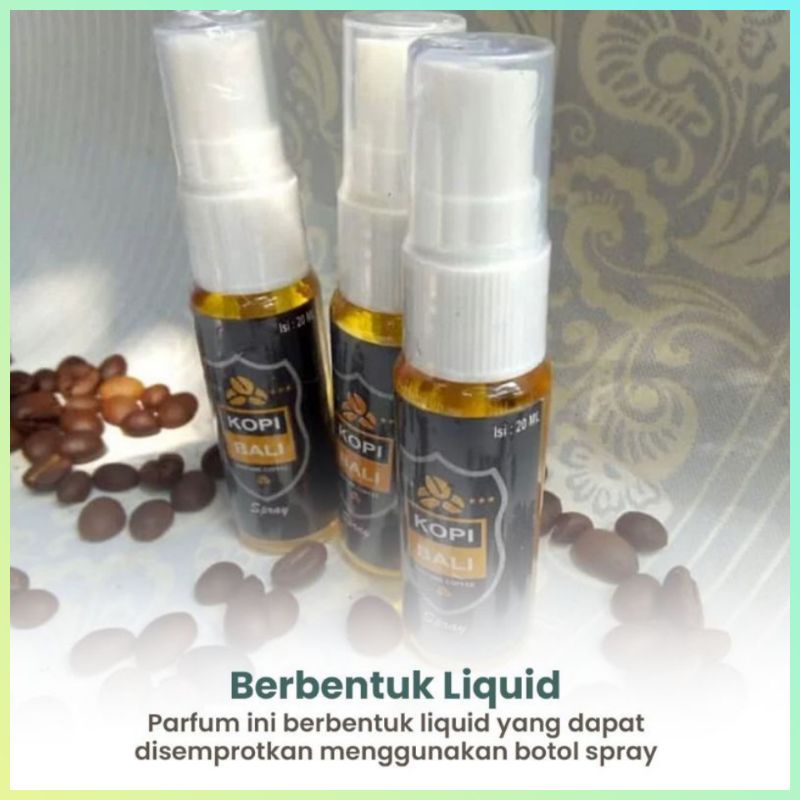 Parfum Liquid Spray Praktis Serba Guna Aroma Natural Kopi Bali Murah