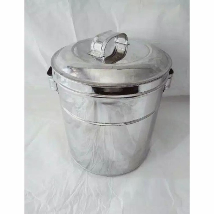 Dandang bakso mini uk 22cm pendek stenlis