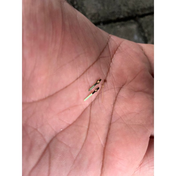 Jarum jam tangan Radium ukuran 9