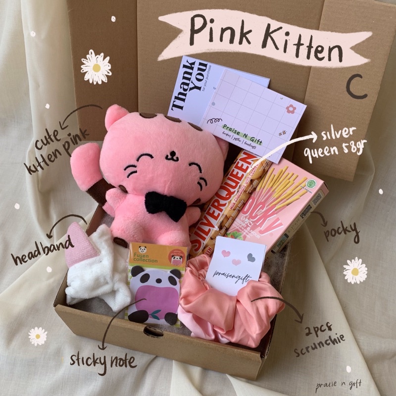 

Gift Box Kado Hampers Boneka Pocky Silverqueen