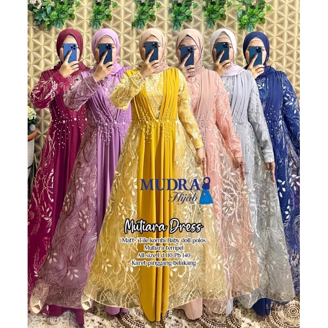 MUTIARA DRESS BY MUDRA HIJAB