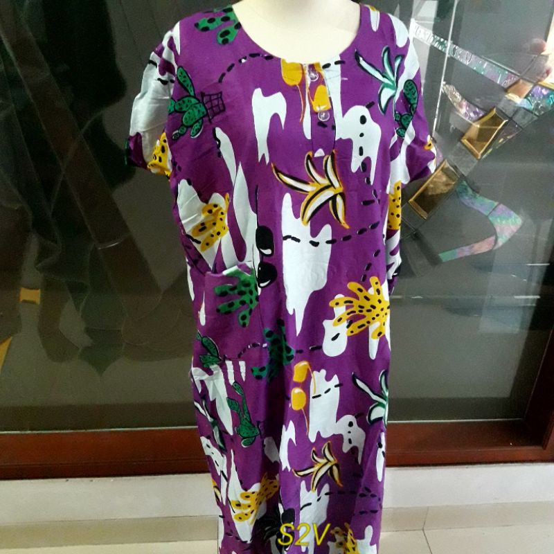 Daster Jumbo Kaktus Wanita LD 130