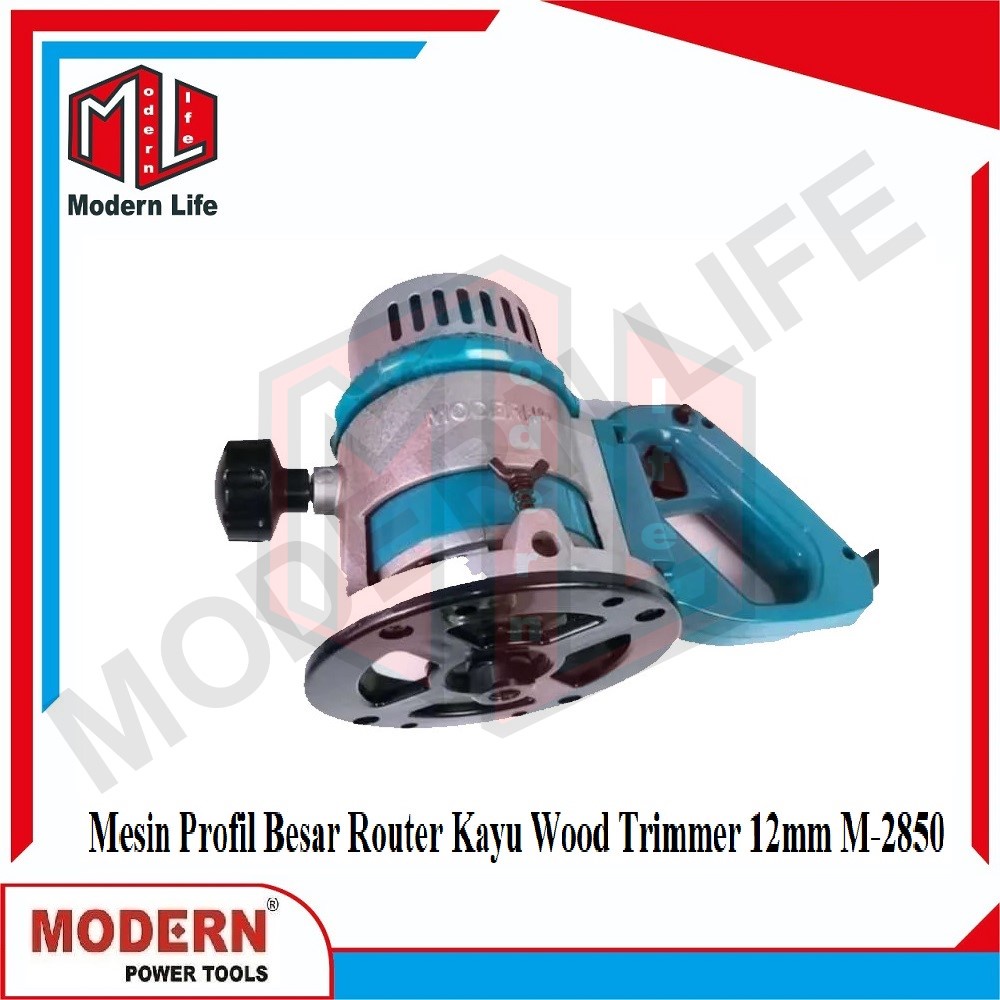 Mesin Profil Besar Router Kayu Wood Trimmer 12mm M-2850 Modern M2850