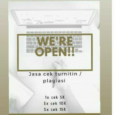 Jasa Cek Plagiasi turnitin
