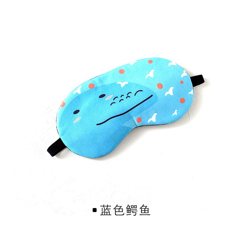 Penutup Mata eye cover mask kacamata anak motif cartoon kartun murah Untuk Tidur Gel Biru pendingin lucu masker mata sleeping mask
