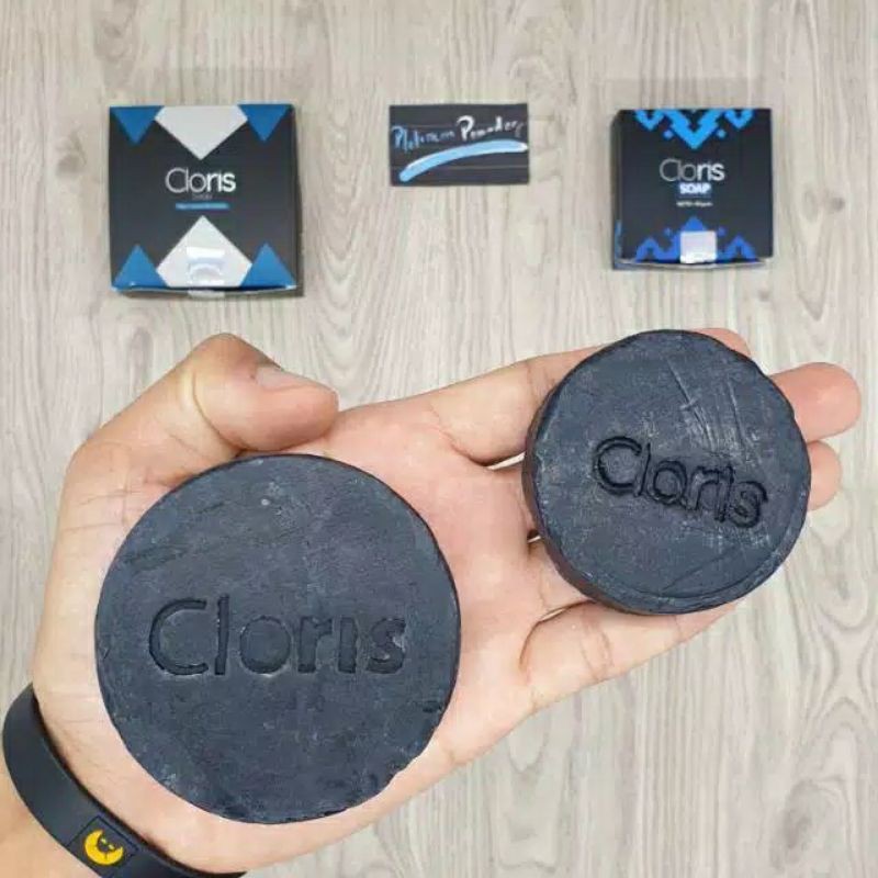 clorismen soap 40gr 80gr ORIGINAL sabun cuci muka perawatan pria face wash kulit wajah facial wash