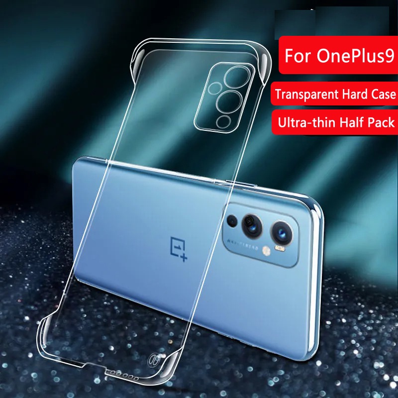 Casing Hard Case PC Transparan Tanpa Frame Shockproof Untuk OnePlus 7 8 9 10 7T 8T 9R 9RT 7 8 9 10 Pro 7T Pro