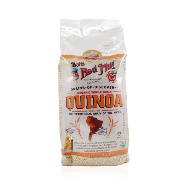 

Bobs Red Mill Organic Quinoa Grain 26Oz