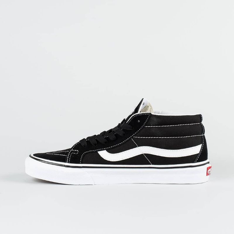 Vans Sk8 Mid Reissue Black White Original