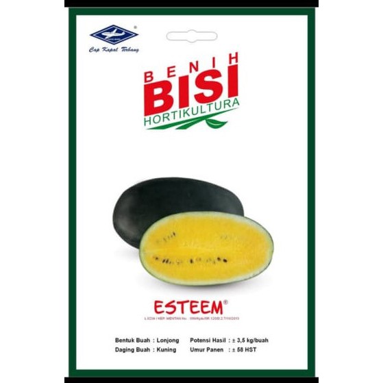 Benih Bisi (Cap Kapal Terbang) - Semangka Kuning Esteem F1