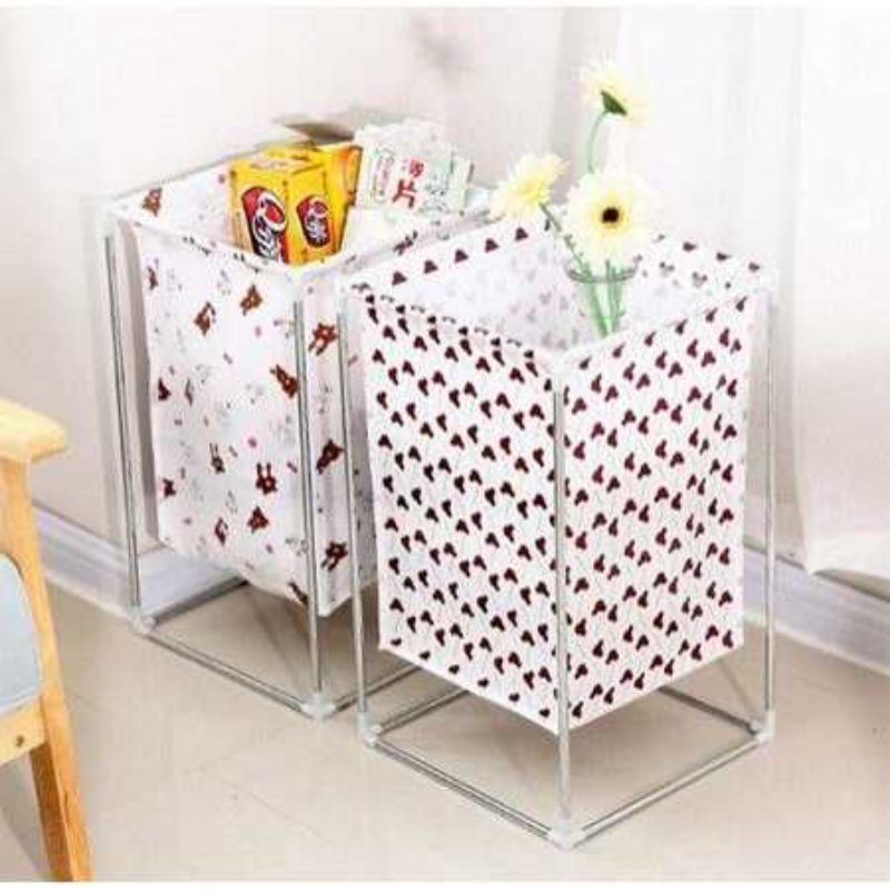 Keranjang laundry, kerenjang laundry simple motif