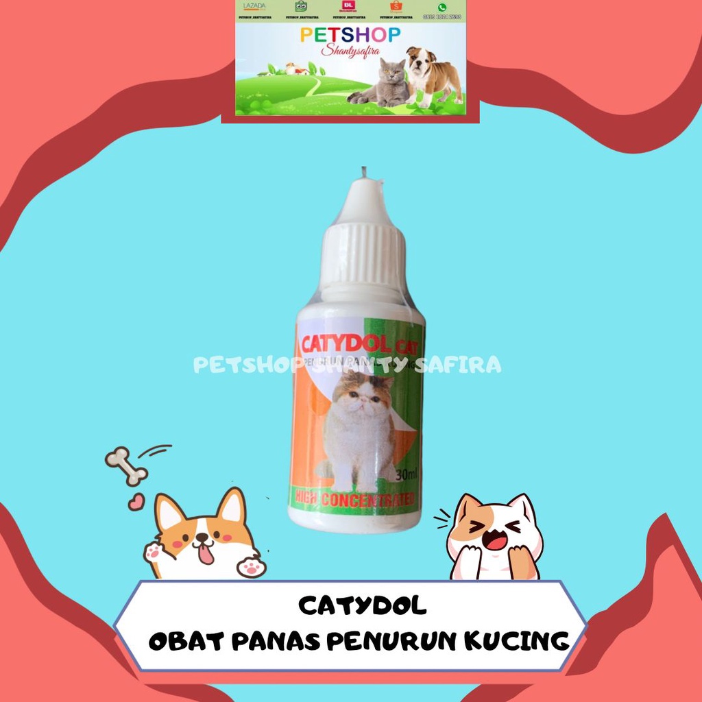 CATYDOLL OBAT PANAS KUCING / PENURUN PANAS KUCING