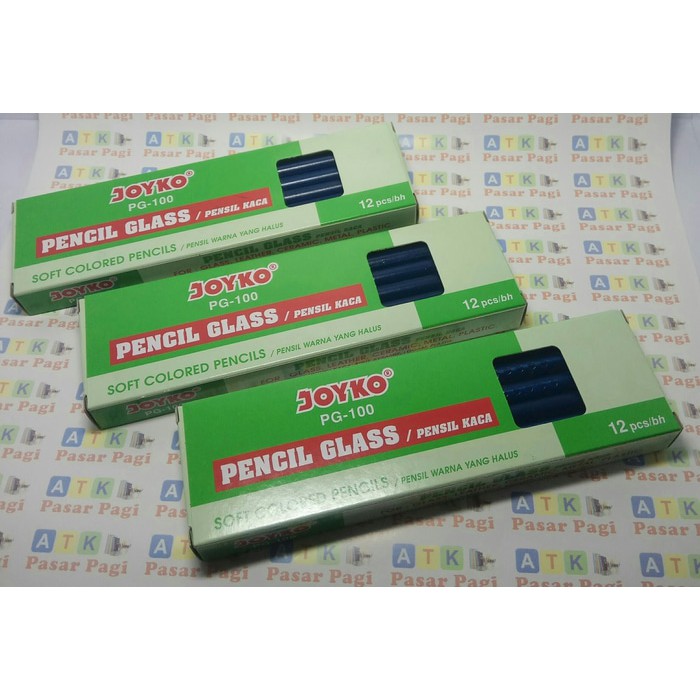 

pensil putih joyko PG 100 biru