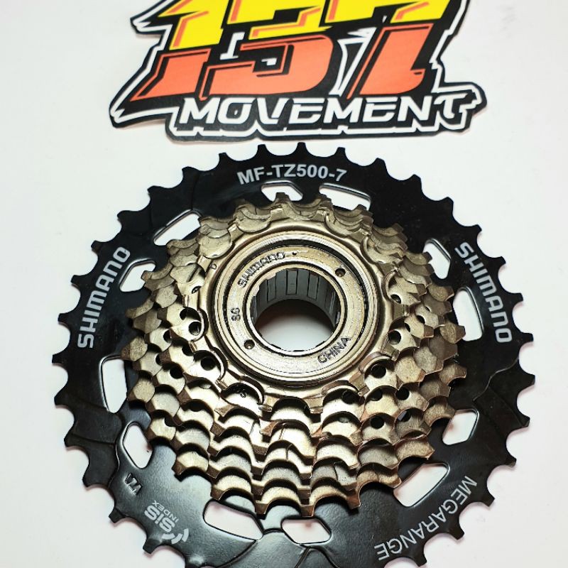 Megarange 6 7 speed Shimano Original Rasa 10 speed Sprocket Drat Ulir