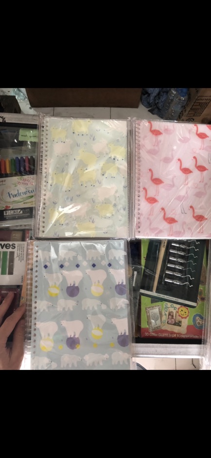 

Binder looseleaf b5 Map looseleaf transparant b5 motif random