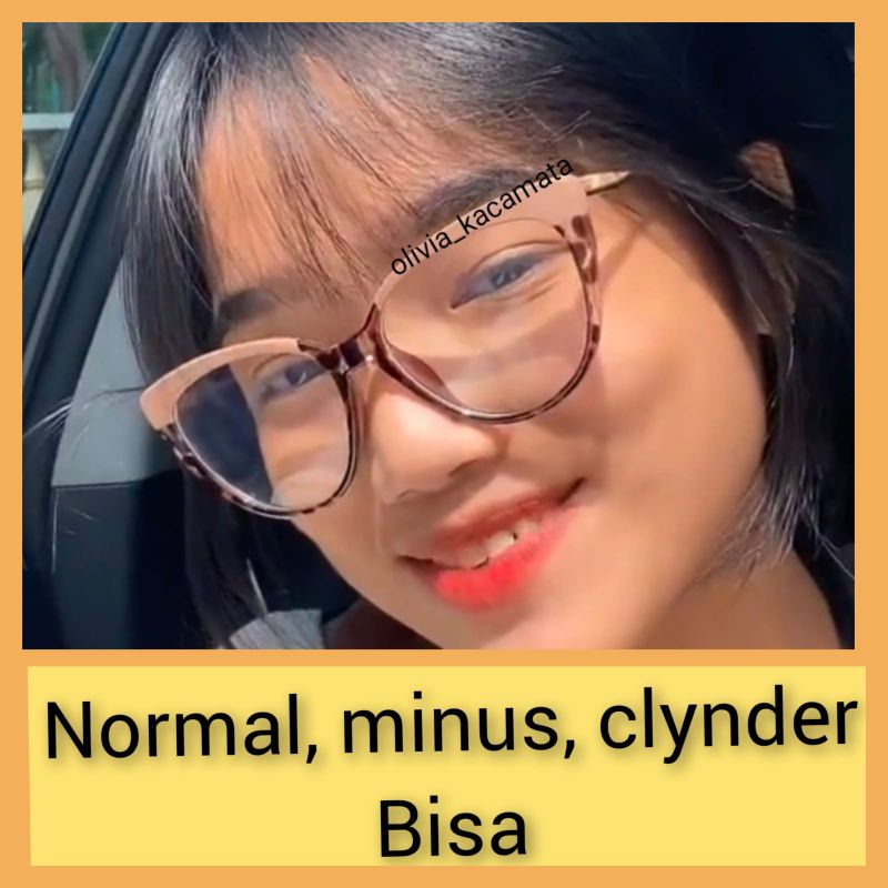 kacamata Fuji terbaru bisa request lensa normal minus clynder