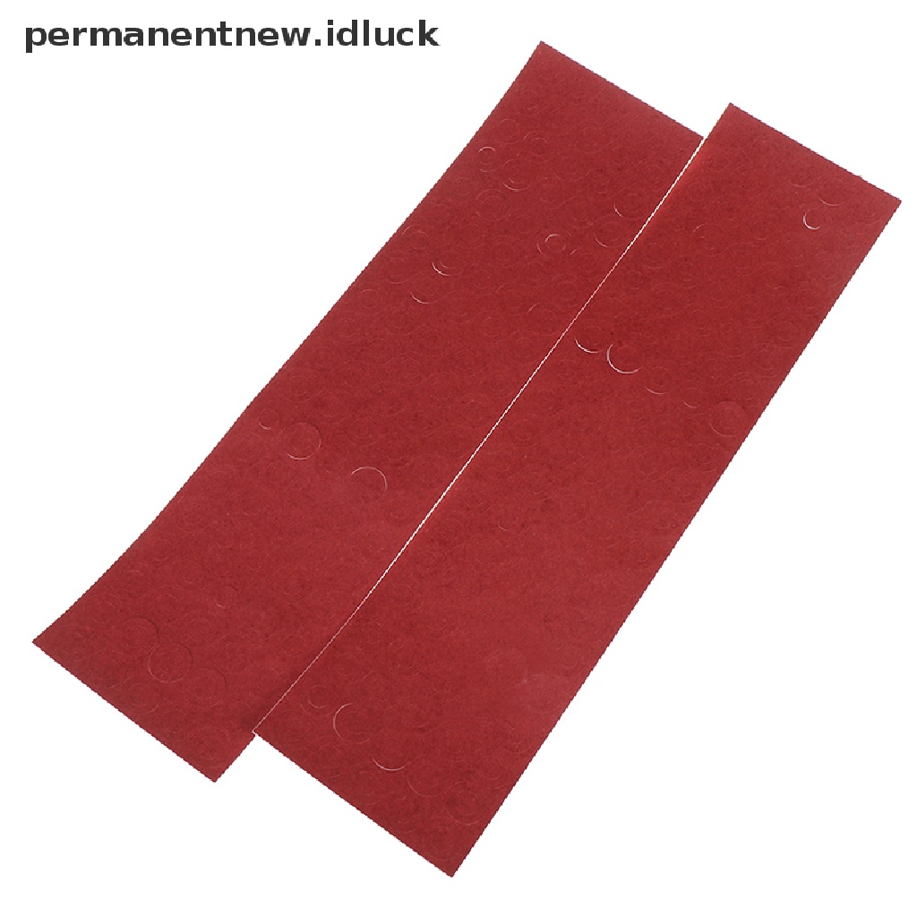 200 Pcs 18650 insulator Isolasi adhesive ring Paperboard Warna Merah