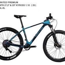 SEPEDA MTB UNITED KYROSS 1 1 FRAME CARBON BLUE BLACK SEPEDA MTB UNITED KYROSS 1 1 FRAME CARBON BLUE BLACK