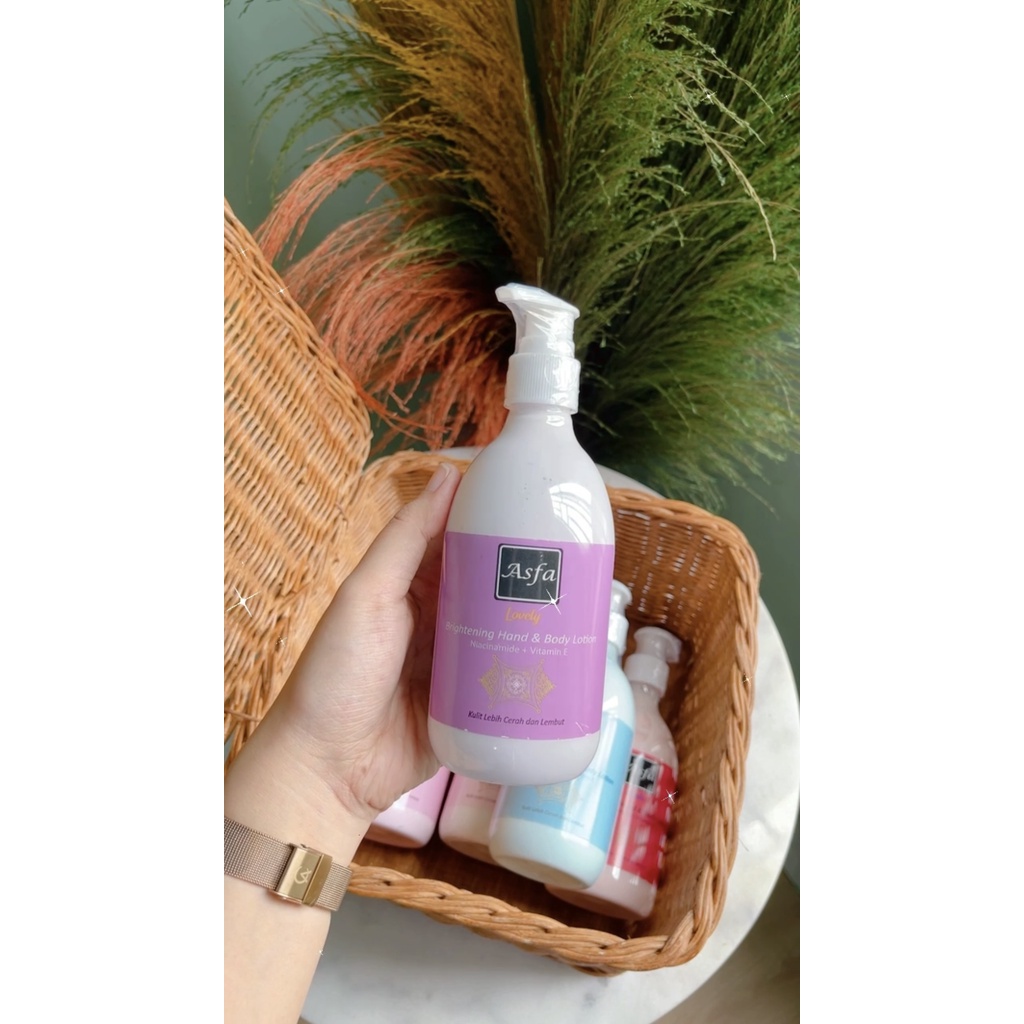 ASFA Brightening Body Lotion with Niacinamide dan Vitamin E 300ml