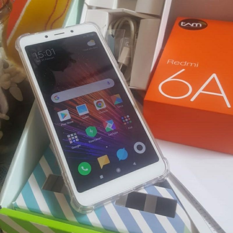 Sale HP Xiaomi redmi mulus bagus garansi resmi imei terdaftar-Redmi 6A Gold
