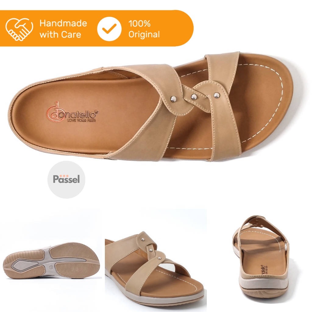 Donatello Sz. 36-40 Sandal Slip On / Sandal Jepit Wanita Kasual | OI614701 / OI614703 / OI614704