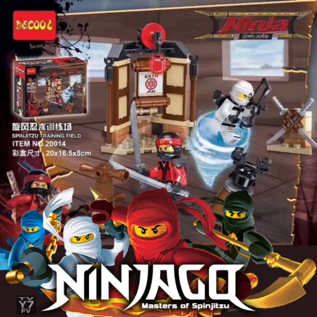 BRICK DECOOL 20014 NINJAGO BATTLE MOVIE MAINAN CIKARANG