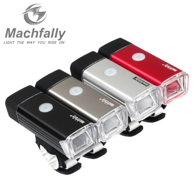 LAMPU DEPAN SEPEDA USB MACHFALLY