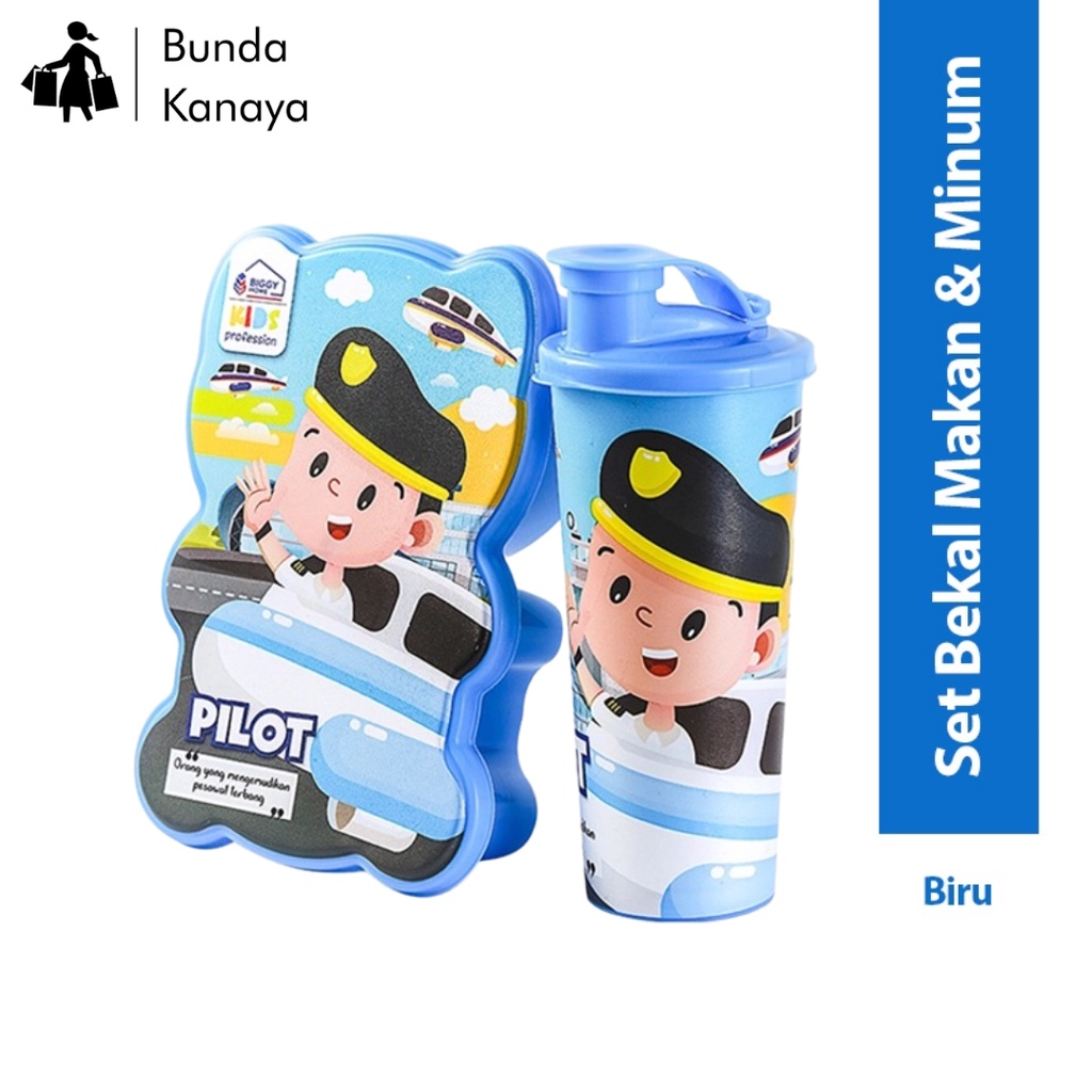 Torino Set Kotak makan dan Botol Minum