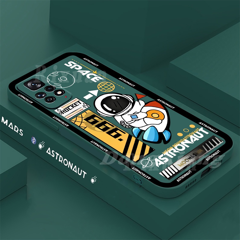 Soft Case Bahan Silikon Desain Luar Angkasa Untuk Samsung A04S A13 A03S A23 A22 A21S A12 A02S A11 A51 A10 A30 A50 A52 A20S A10S M12 J4 Plus J7 Pro