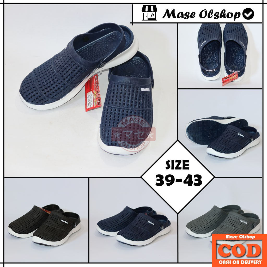 Sepatu Sandal Karet Pria Model Slop New Era MB6024