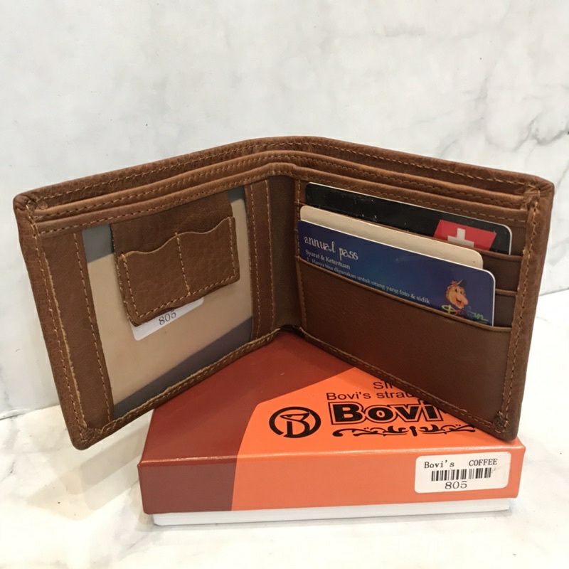 COD DOMPET KULIT PRIA MINI 805 | DOMPET NEW STYLE GENUINE LEATHER | DOMPET KEREN MURAH