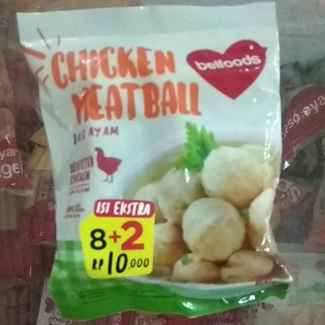 

Belfoods Chiken meat ball 100 gr