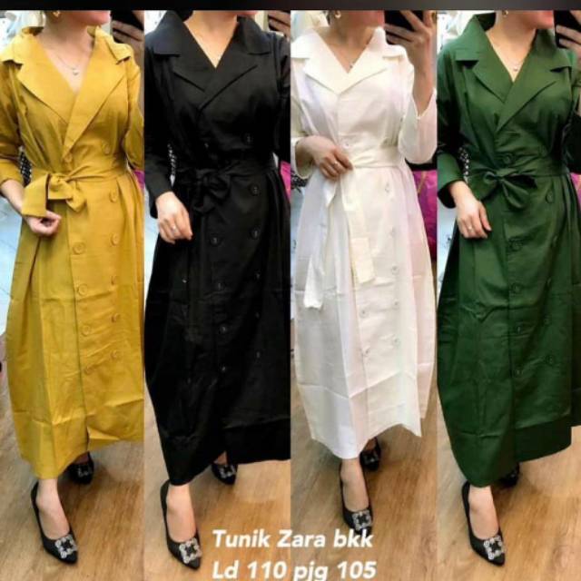 Ready tunik zara import bangkok