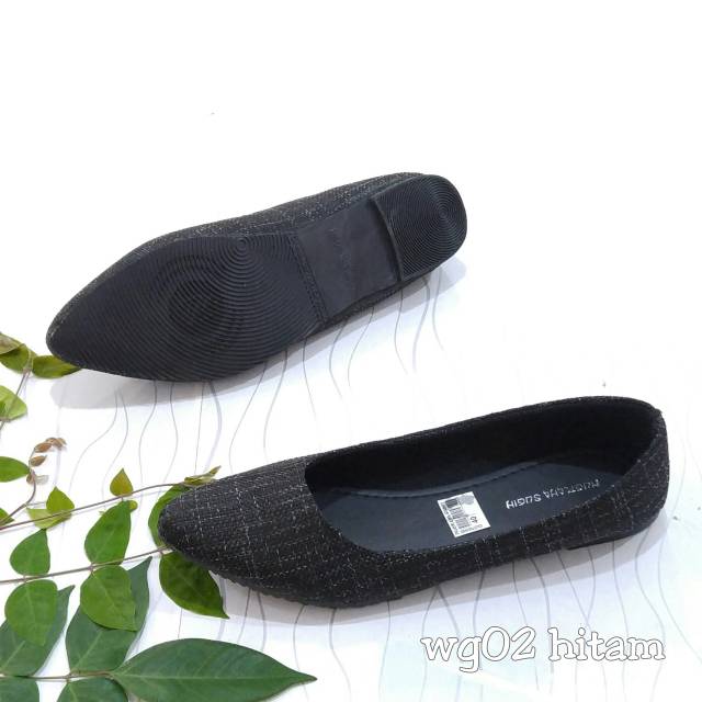 BORNEO BWG02 Sepatu Flatshoes Bahan Kanvas