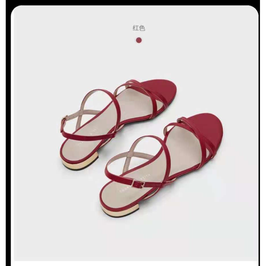 (LOLI-3230) FREE BUBBLE + KOTAK  SEPATU IMPORT DEWASA HEEL  TALI 3 WARNA