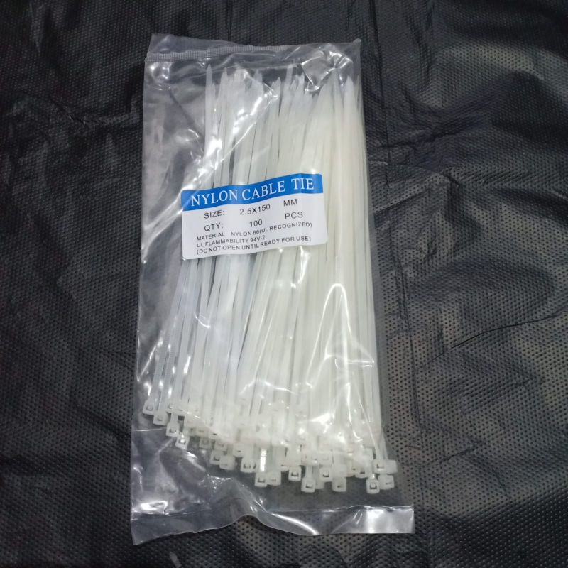 Tali Ties Tali Krek 100mm 150mm 200mm Isi 100pcs